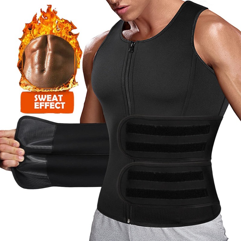 Crossfit Weight Vest - Неопреновый корректирующий жилет Qtree для мужчин,